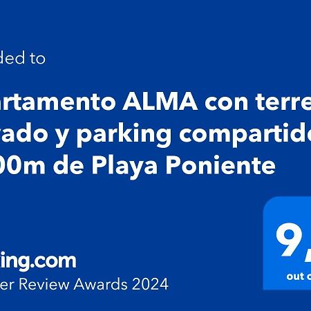 Apartamento Alma Con Terreno Privado Y Parking Compartido - A 800M De Playa Poniente Μπένιντορμ Εξωτερικό φωτογραφία