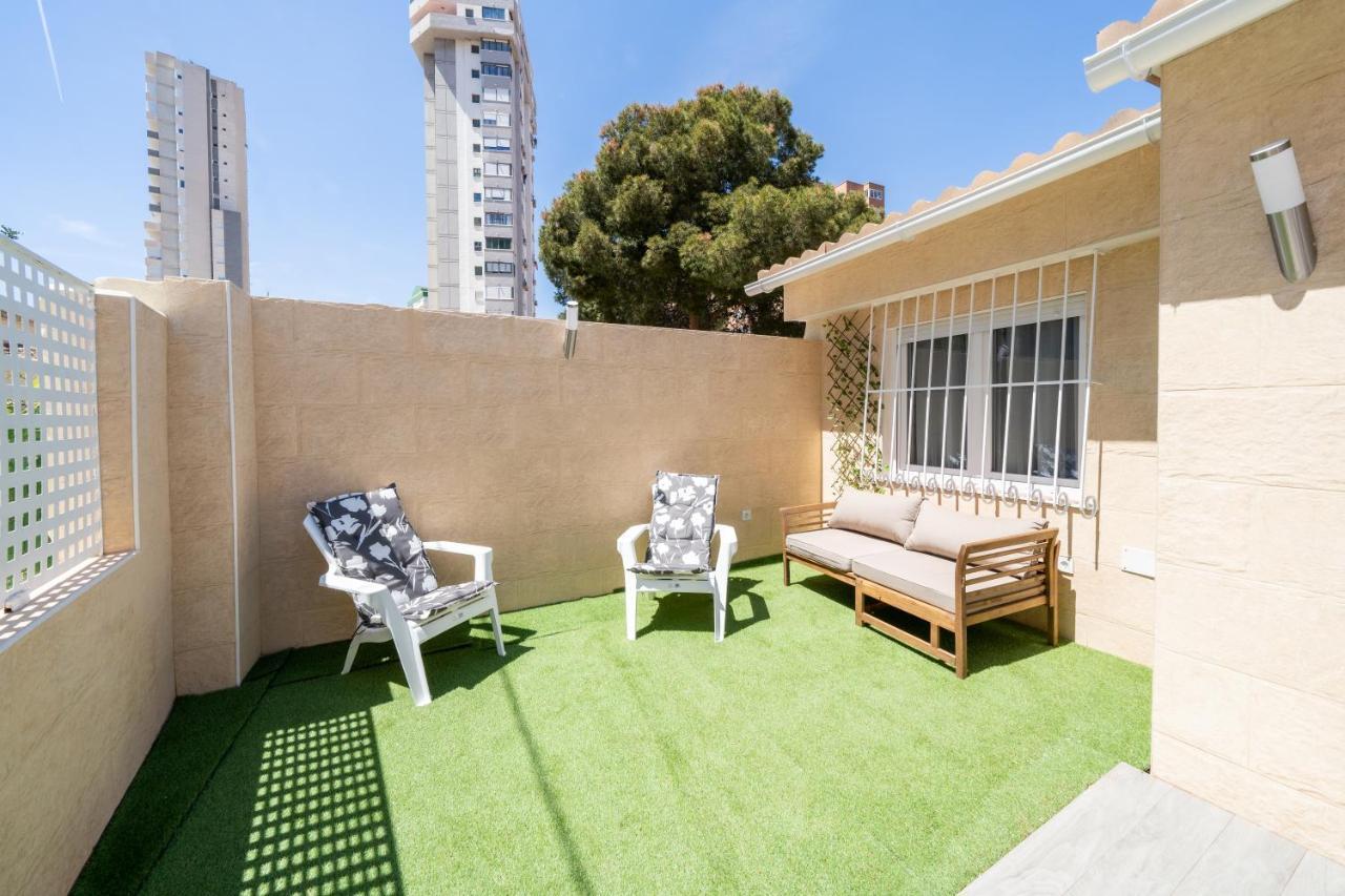 Apartamento Alma Con Terreno Privado Y Parking Compartido - A 800M De Playa Poniente Μπένιντορμ Εξωτερικό φωτογραφία